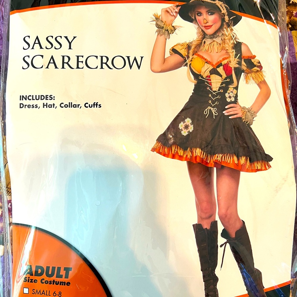 Spirit Halloween Sassy Scarecrow